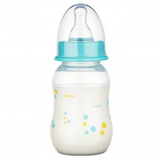 Пляшечка Baby-Nova пластикова 130 мл блакитна (45010-2)